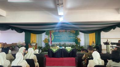 KETUA PENGADILAN TINGGI TATA USAHA NEGARA BANJARMASIN HADIRI PERINGATAN HARI ULANG TAHUN KE-XXIII DHARMAYUKTI KARINI Melangkah Bersama untuk Kemajuan Dharmayukti Karini